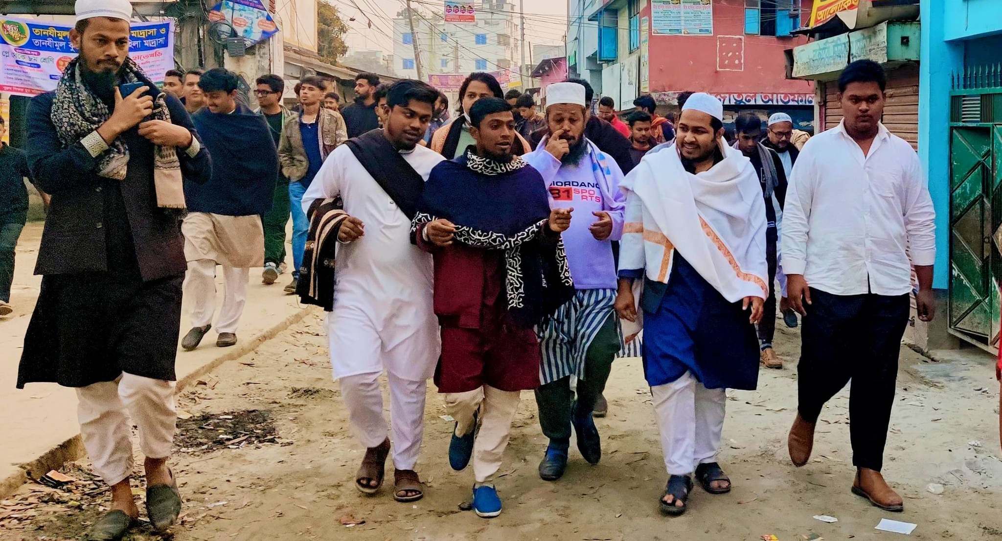 ফতুল্লায় বিশাল জনসভা