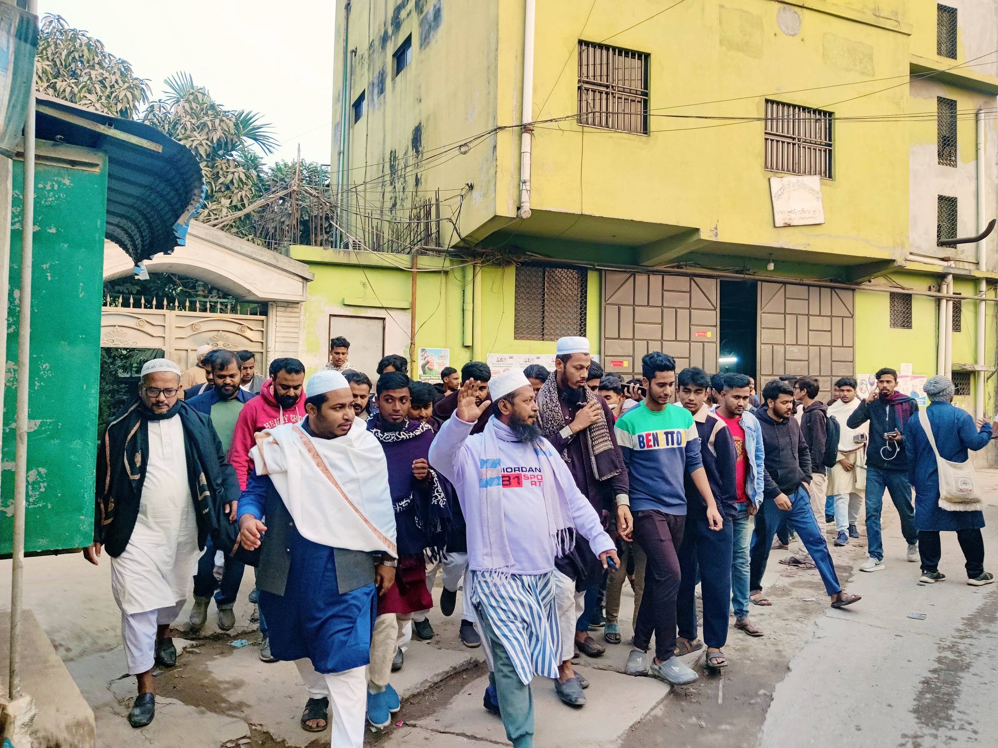 ফতুল্লায় বিশাল জনসভা